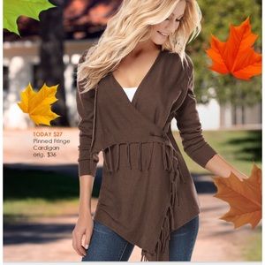 Fringe cardigan